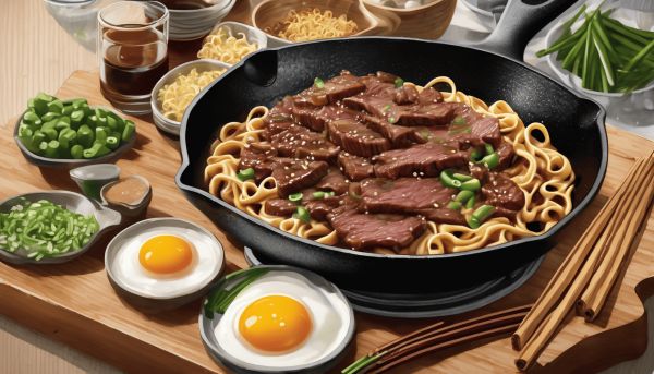 Savor tender beef and egg noodles in under 30 minutes